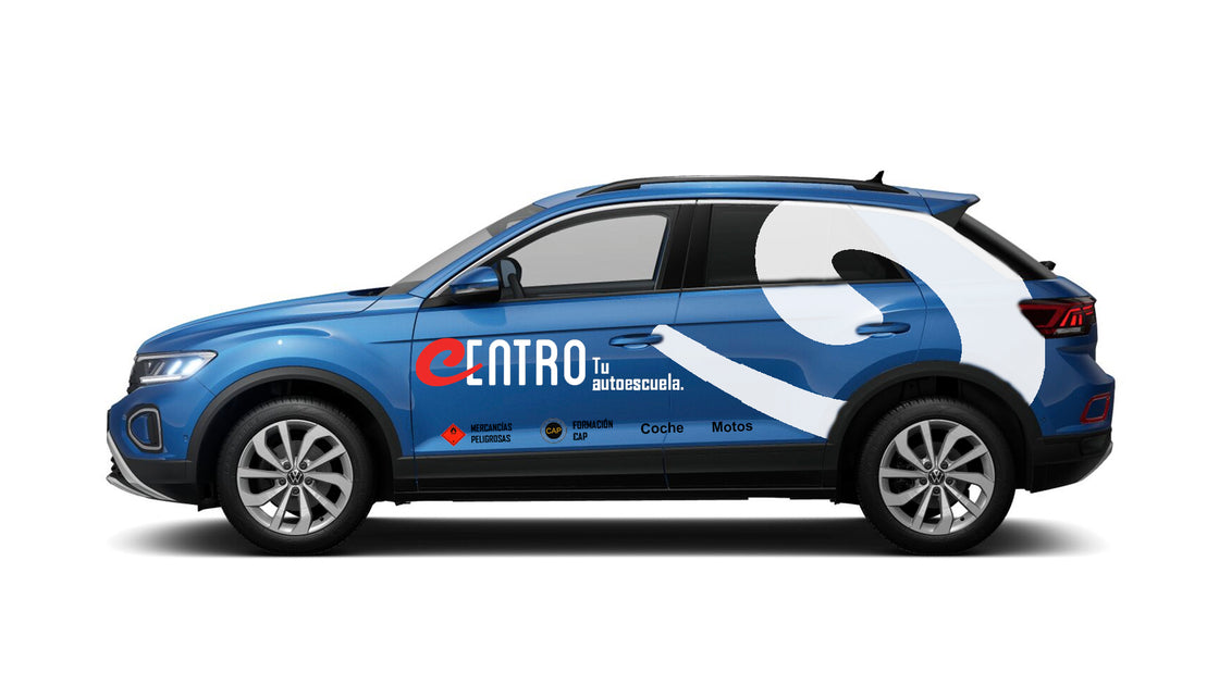 Coche de prácticas de Autoescuela Centro